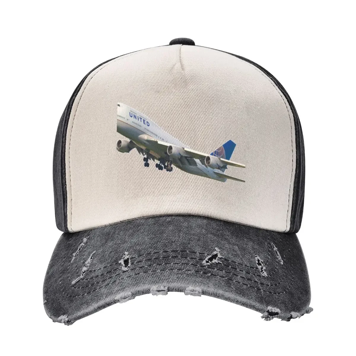 

United Airlines 747 Baseball Cap hard hat party Hat Wild Ball Hat sailor cap for men Golf Wear Men Women's