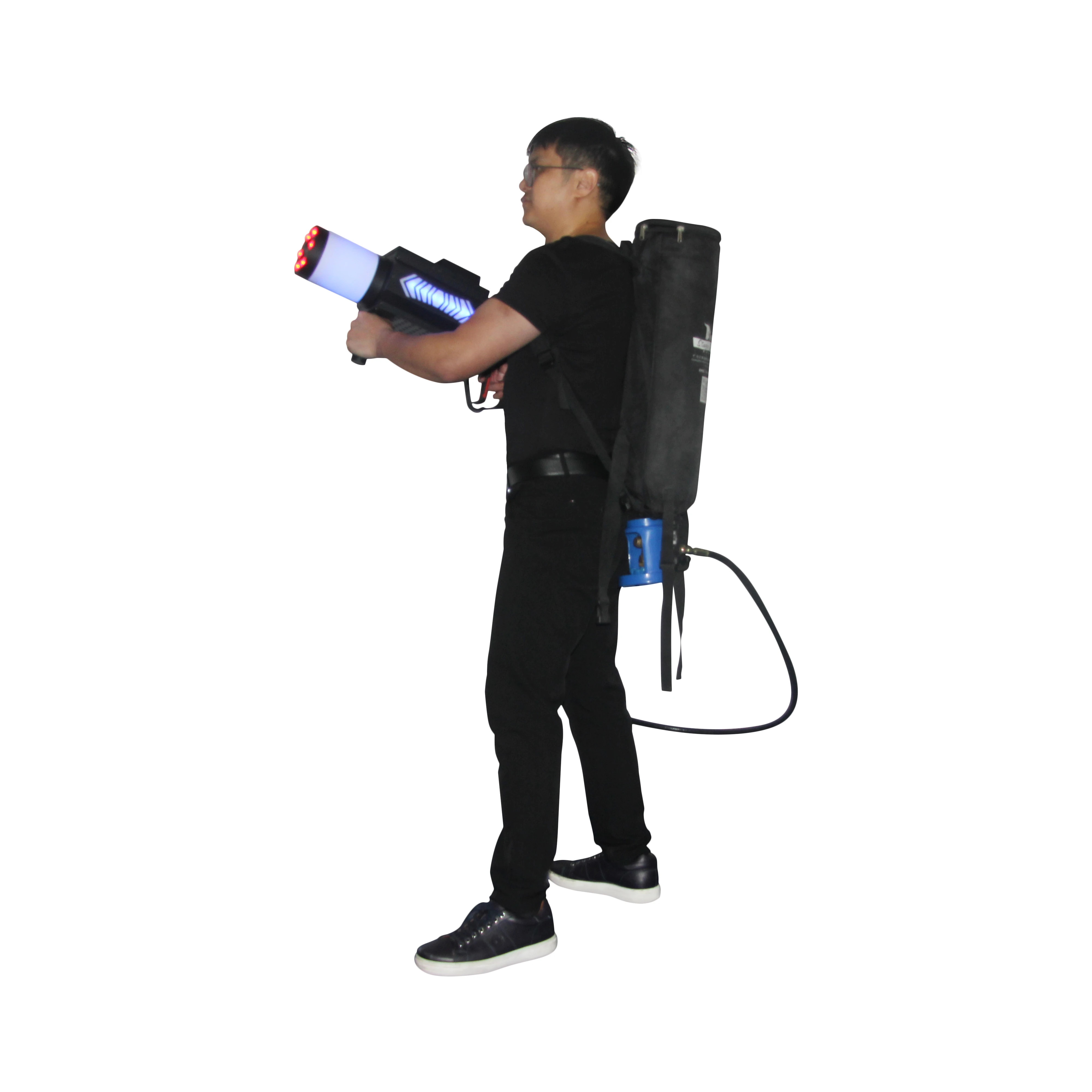 

Handheld Co2 Jet Confetti Cannon Launcher Machine Gun For Wedding