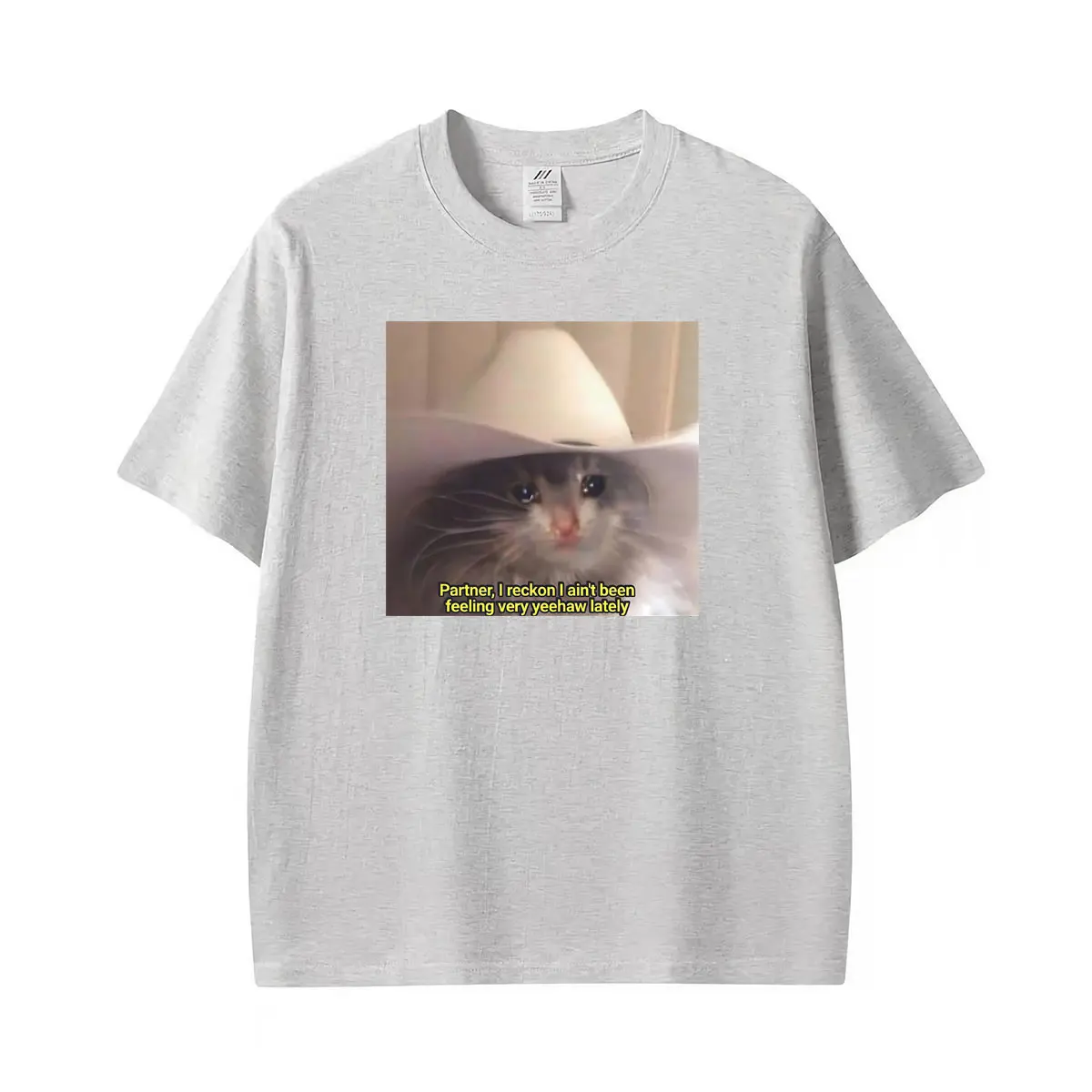 Partner I Reckon I Ain't Been Feeling Very Yeehaw Lately Not Funny Meme T Shirt Men Women Fashion leisure T-shirts