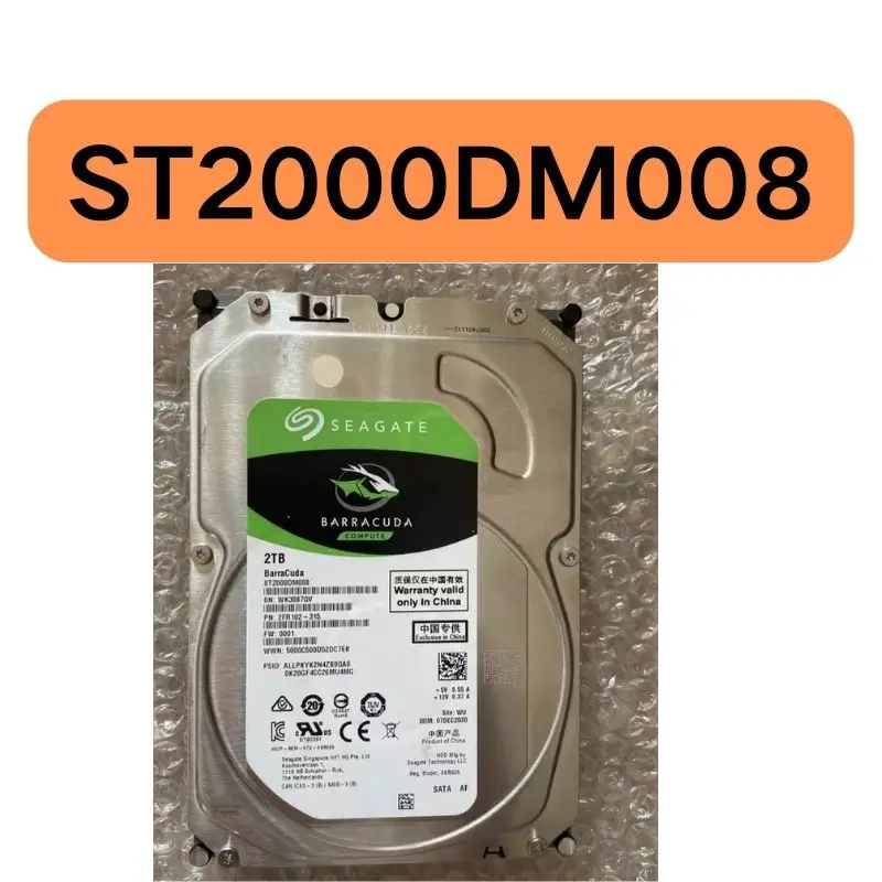 New ST2000DM008  2TB mechanical hard drive for fast delivery