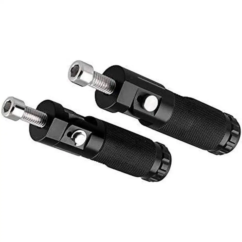 Motorcycle Bicycle Round Folding Foot Rest Pedal For various motorcycles and bicycles equipped with 8mm mounting bolts