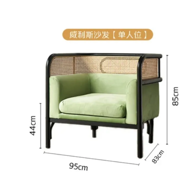 

Two custom-made living room chairs