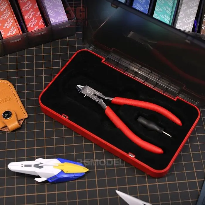 ST-A Gunpla Tool Single-Edge Water Spout Scissors + Anti-Rust Oil New Edition 3.0