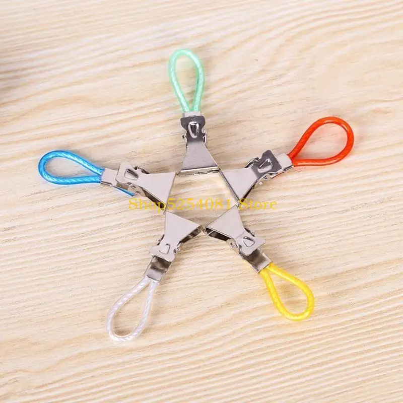 AXYC Household Towel Hanging Clips Household Loop Hand Towel Hangers Hanging Clothes Pegs Bracket Kitchen Bathroom Organizer