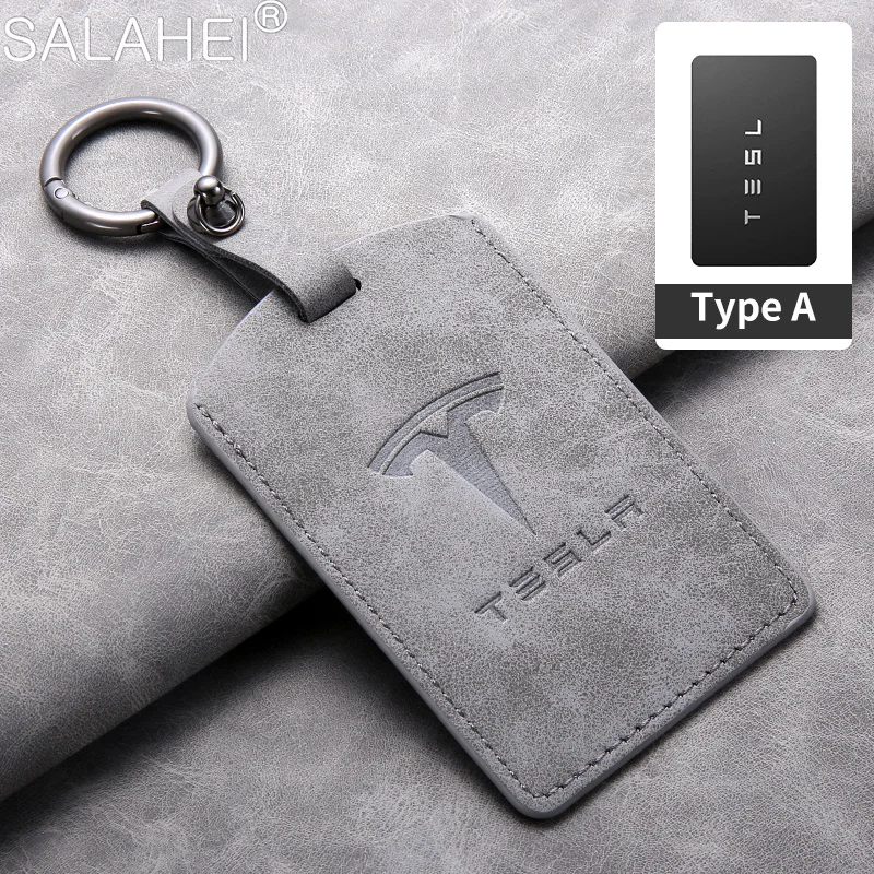 Auto Styling Smart Remote Key Karte Abdeckung Fall Schlüssel Tasche Shell Halter Schutz Für Tesla Modell 3 Modell Y 2020 schlüsselbund Zubehör