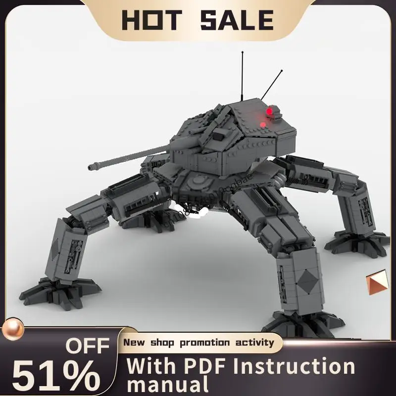 

New 3033Pcs Famous Star Battle Movie Moc Gehender Waffentrager Model Diy Creative Ideas Child Toy Birthday Gifts Building Blocks