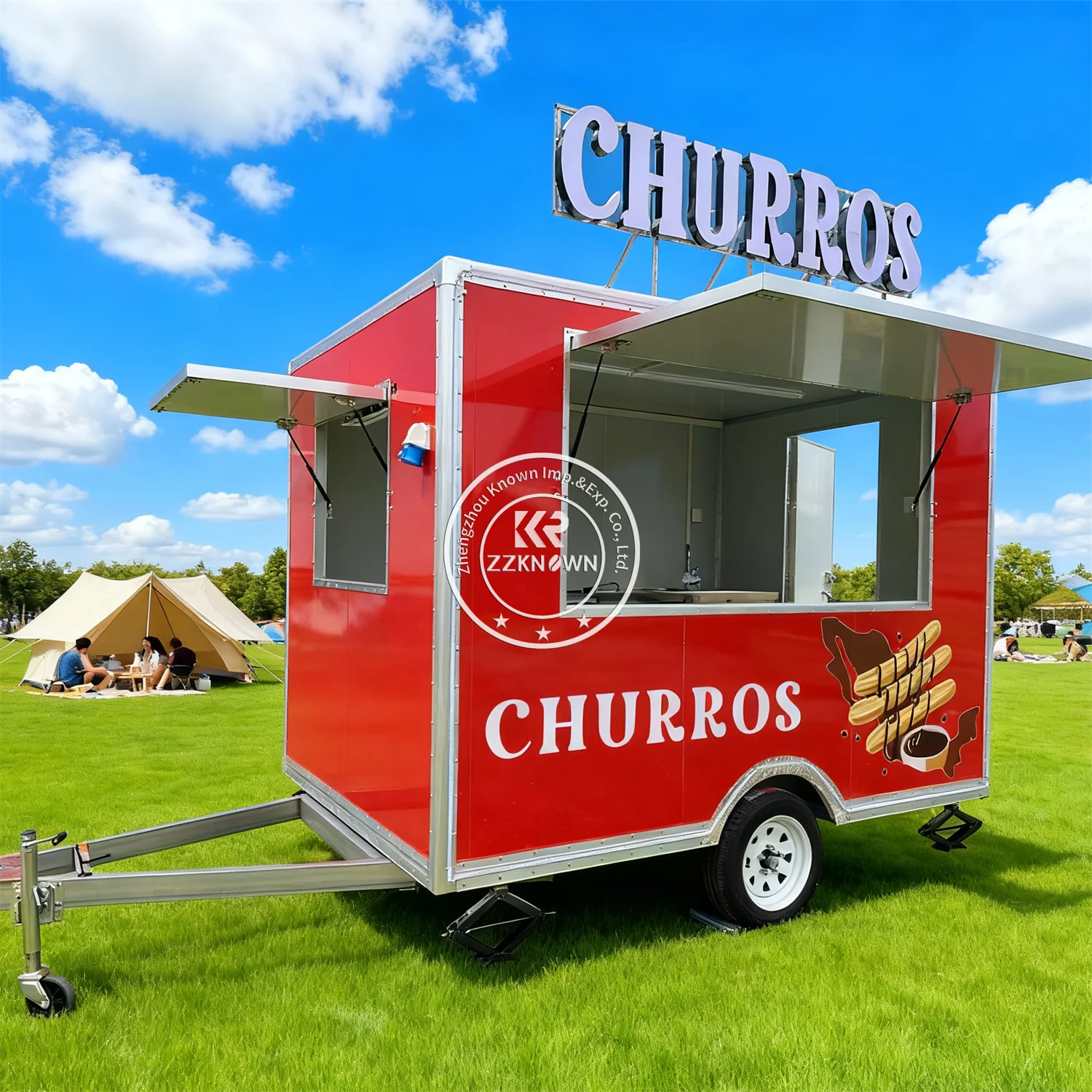 

Concession Food Trailer Street Mobile Truck Coffee Snack Cart Fast Food Truck With Full Kitchen For Sale USA Europe Australia