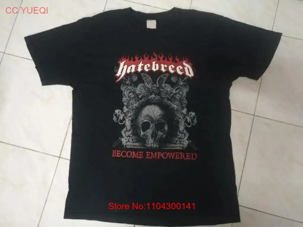 

Reprinted Hatebreed band t-shirt, unisex t-shirt for fan, graphic t-shirt TE3055