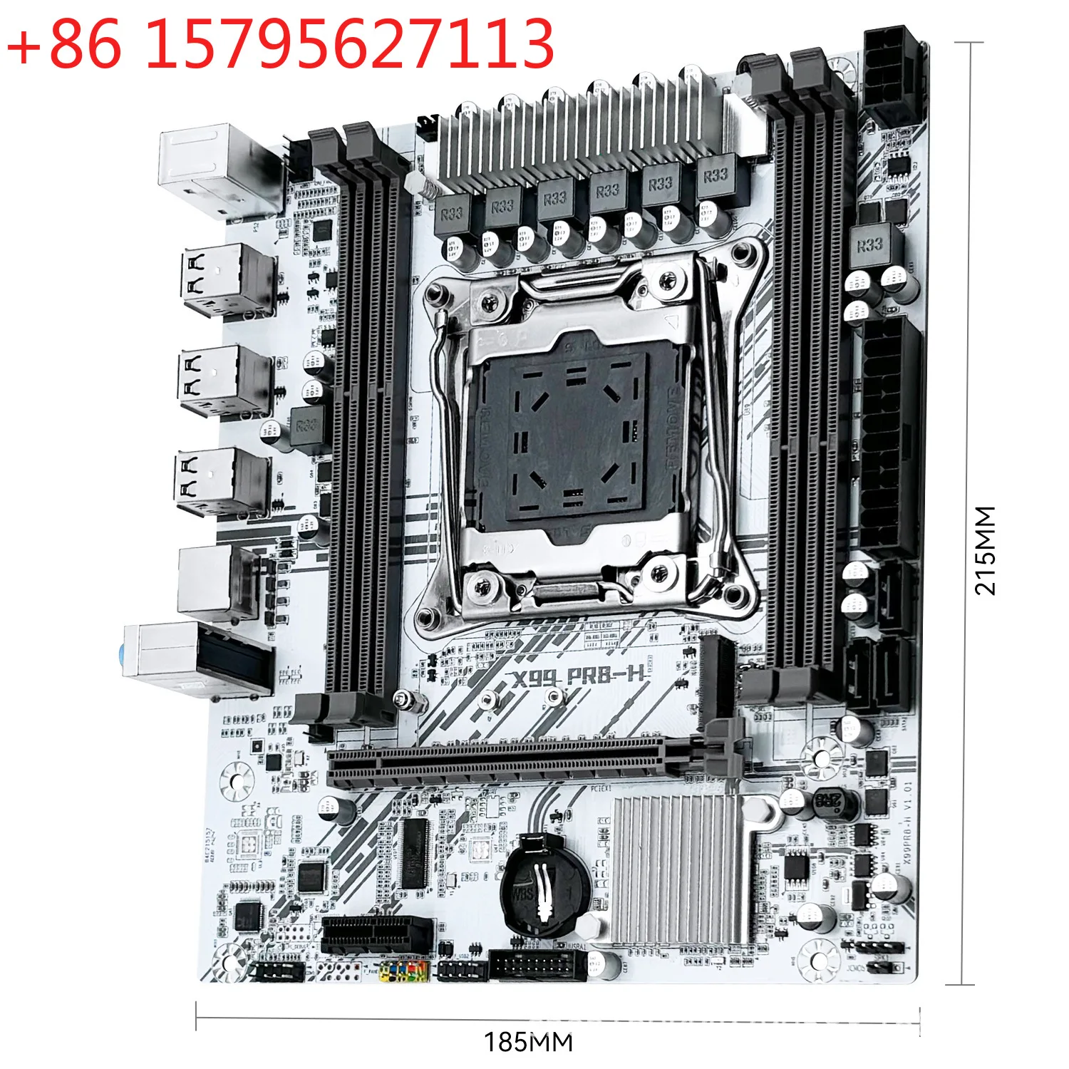 

MACHINIST X99-PR8-H White motherboard DDR3 LGA2011-3NVMEM.2