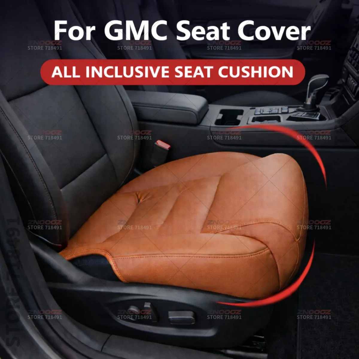 

For GMC Yukon XL Canyon Sierra SonomaCar Seat Leg Support Extension Seat Cover Memory Foam Extender Cushion Interior Accessories