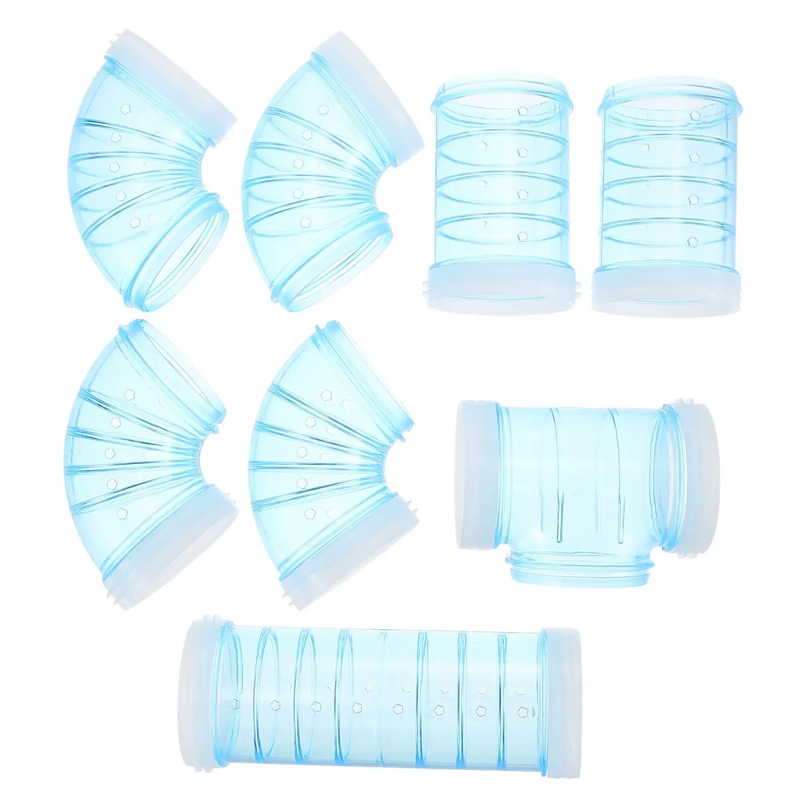 

Plastic Hamster Cage Maze Tubes Durable Thickened Material Extendable Tunnels Toys For Dwarf Hamsters Gerbils Mice Long Serving