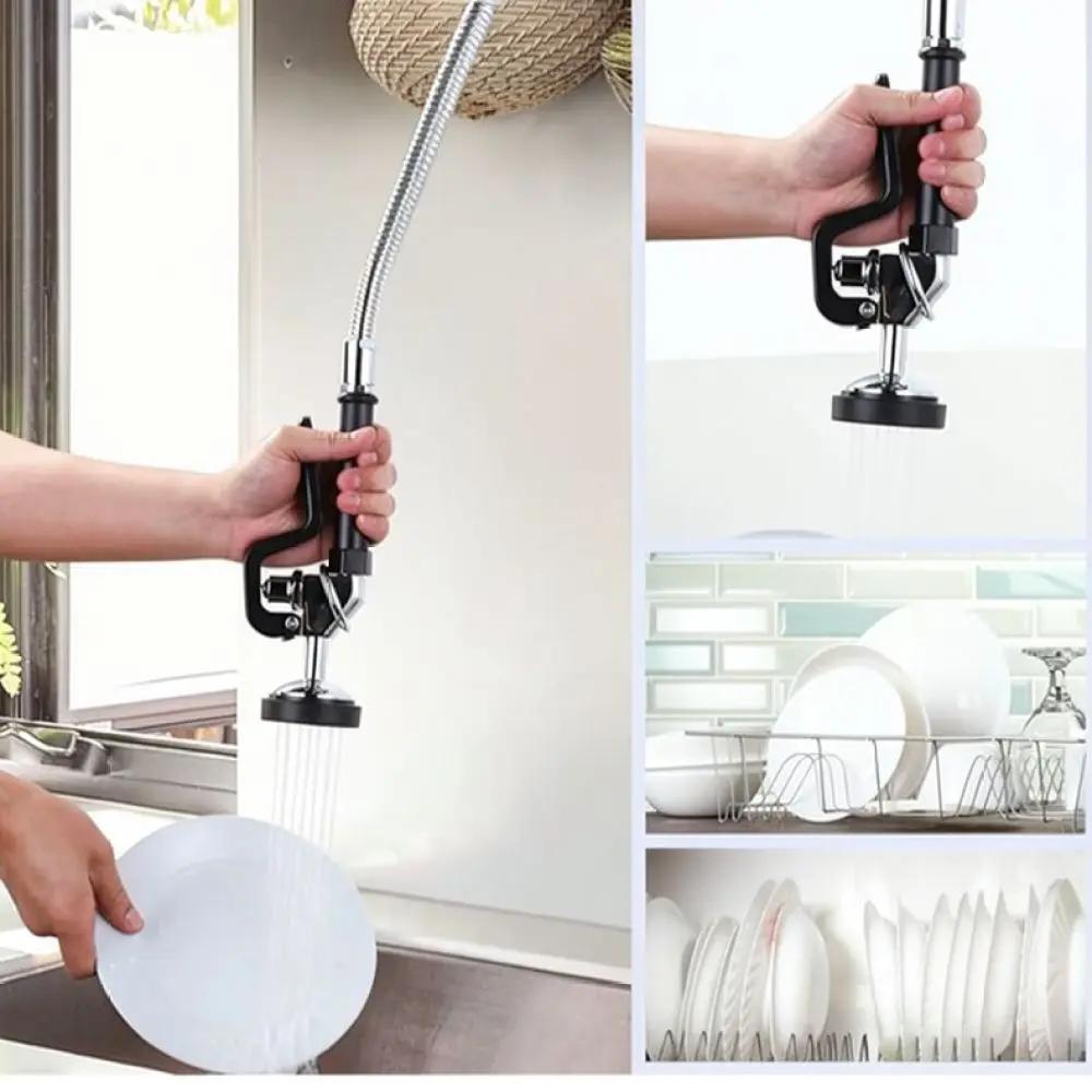 Kitchen Sink Faucet Parts Pull Out Shower Head Ceramic Valve Core Brass Handle Water Mixer High Pressure Repair Kit