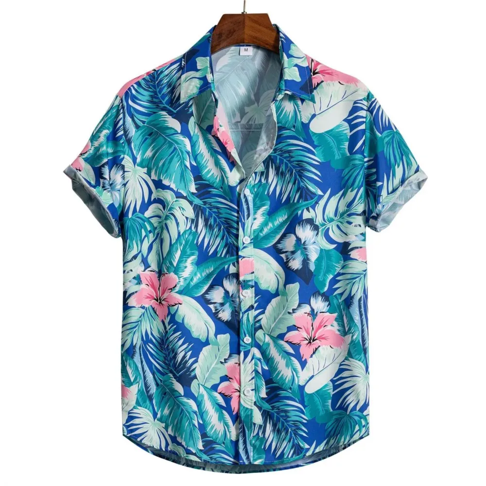 

Casual Men's Shirts Camisas Masculina Shirts For Man Menswear Clothing T-shirts Color Colorful Printed Simple Style Personality