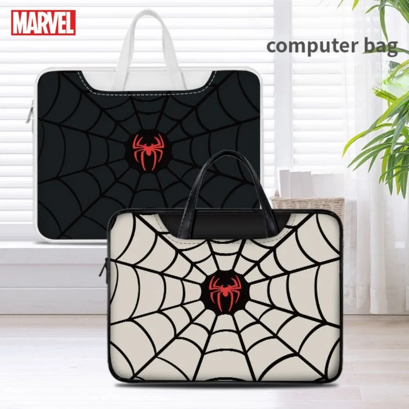 Marvel The Avengers Spiderman Anime Movie PU Laptop Computer Tablet Bag Student Office Worker Portable Anti-Fall Protective Case