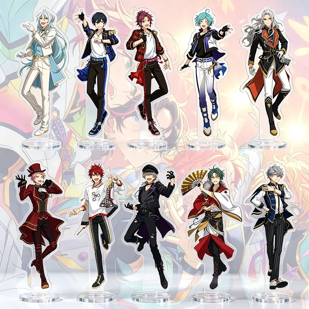 Ensemble Stars Official character Rei Sakuma Leo Tsukinaga Izumi Sena Ritsu Sakuma Mika Kagehira Acrylic stand Figure keychain