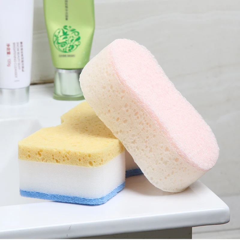 Japan Imported Soft Body Cleaning Bath Sponge, Shower Scrub, Bath Ball, Skin Brush, Exfoliating Bathing Sponge, Scrubber