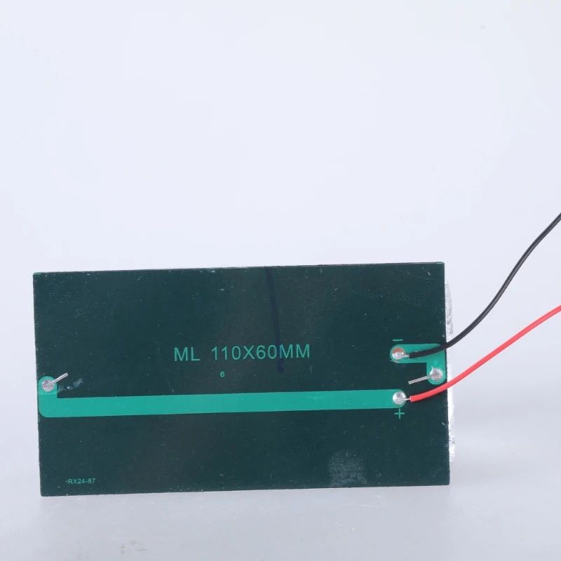 3,0 V 220MA Solar Panel Drop Kleber Bord Solar Panel Polykristalline Silizium Bord für Spielzeug Auto Batterie Power Ladegerät