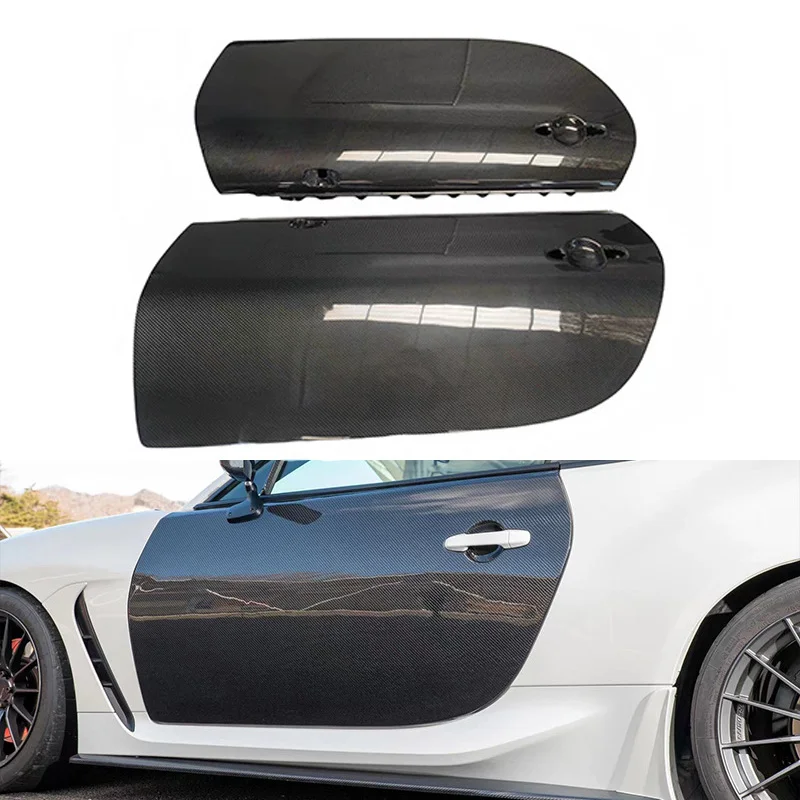 GR 86 Accessories Dry/Wet Carbon Fiber Fibre Car Door Replacement For  GR86 Subaru BRZ 2021-2023