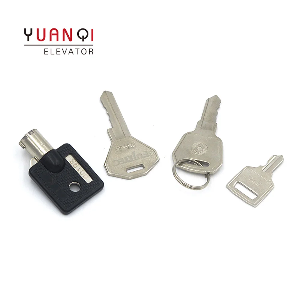 Yuanqi Lift Spare Parts Elevator Lock Ladder Key Elevator Triangle Key 85-A 224 00198