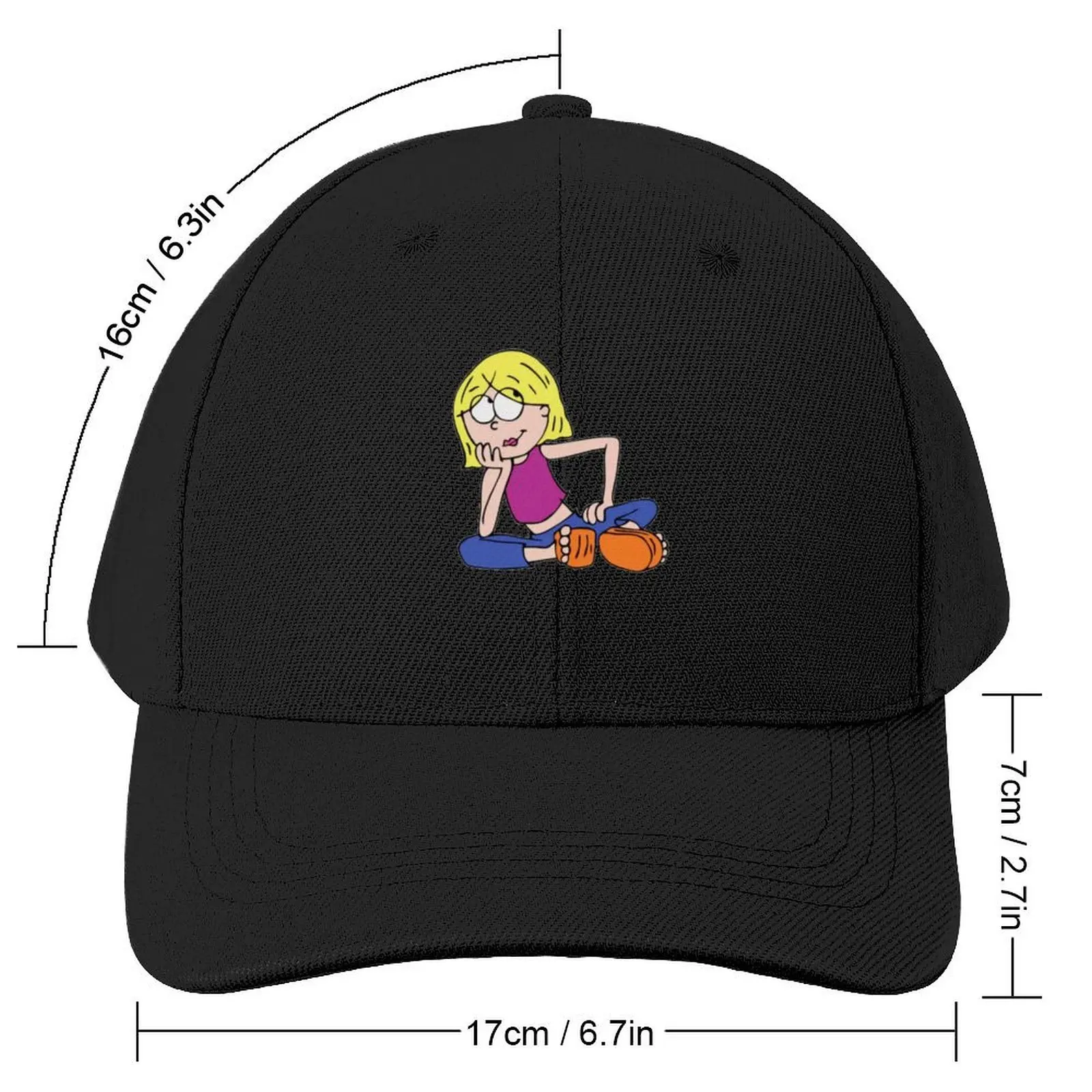 lizzie mcguire Baseball Cap Ball Cap funny hat Girl Men's