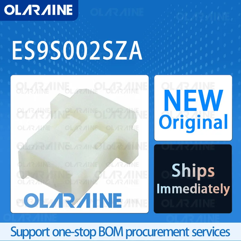 

50/200/500Pcs ES9S002SZA 100% brand new and original IC chip Lighting connectors 2 Position 4 A