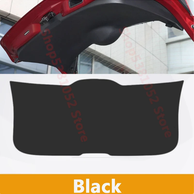 For Nissan Murano Z52 2015-2022 Car Rear Trunk Tailgate Protection Pad Trunk PU Leather Pad Sticker Cover Accessories