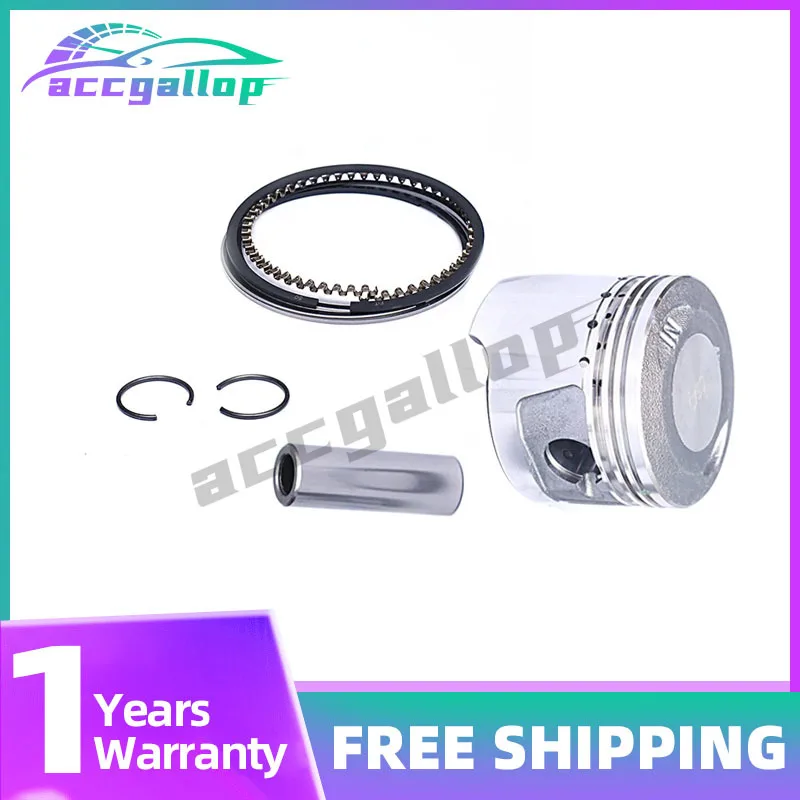 

Для Suzuki TS185 185cc TS 185 мотоцикл STD + 50, размер отверстия 64 мм, штифт 16 мм, детали двигателя мотоцикла, комплект поршневых колец