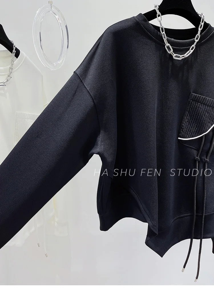 بلوزات نسائية ملابس شبابية دافئة زمم تنفس رشاقته الرياضة التنقل سميكة فضفاضة تناسب شريط سيدة تخفيف حساسة #6