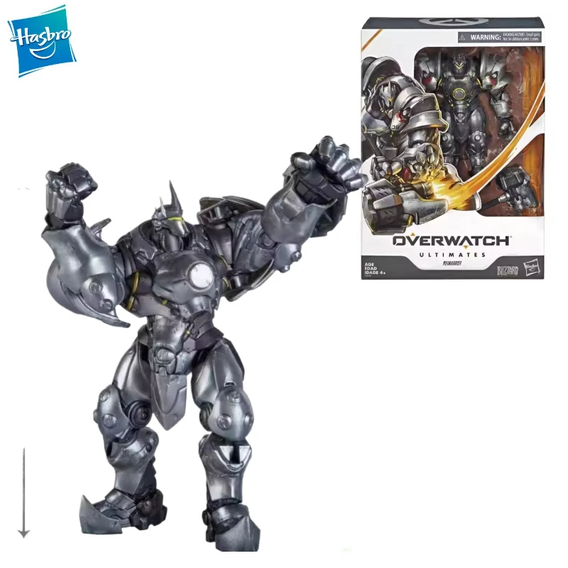 

New Original Hasbro Overwatch ULTIMATES REINHAROT Action Figure Model Toys Gift