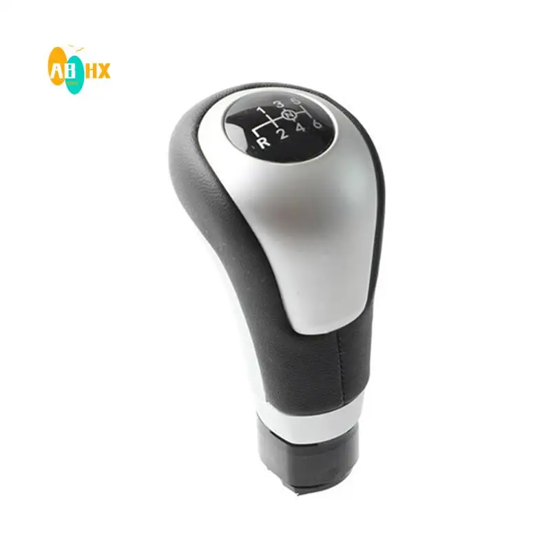 

ABHX-Gear Shift Knob Lever Change Gearbox Shifter Leather For Mercedes Benz A W176 B W246 12-2018