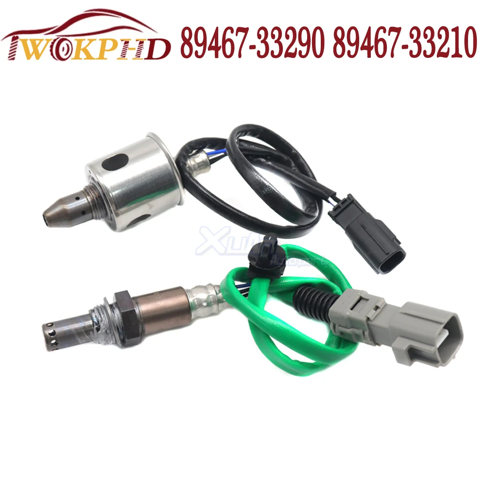 2pc Upstream Downstream Air Fuel Ratio Lambda O2 Oxygen Sensor 89467-33290 89467-33210 For Toyota Camry Avalon Lexus ES300h 2.5