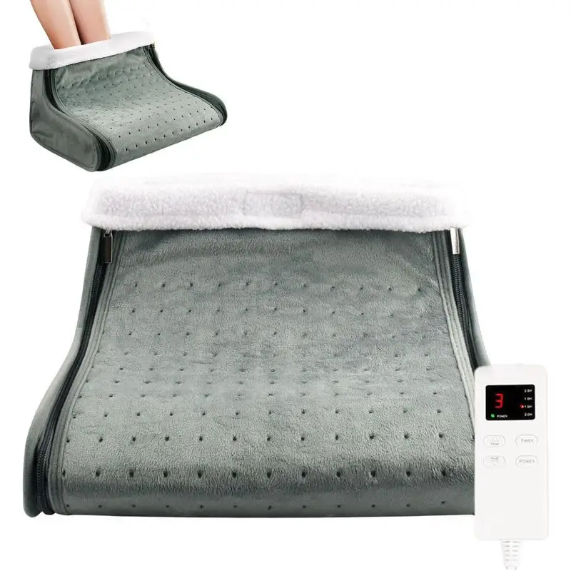 Electric Foot Warmer Washable Multifunctional Electric Foot Heating Pad With Fast Heating Technology Heating Blanket Warmer For