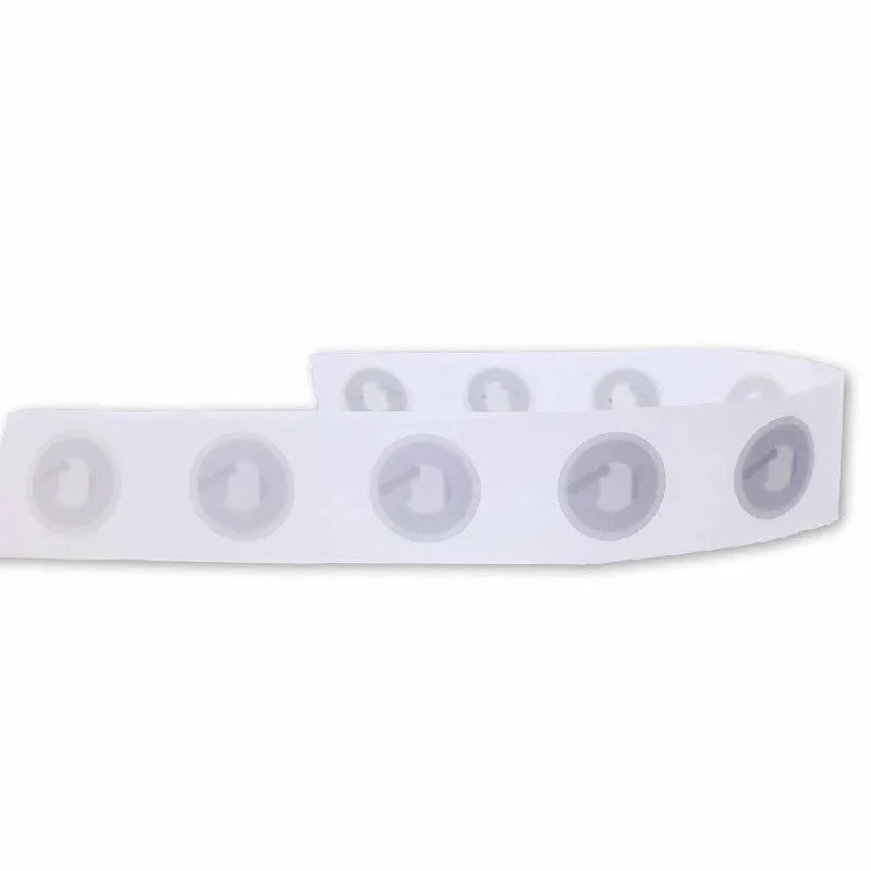 حسب الطلب. قطر المصنع 25mmn213 تسمية بيضاء عالية التردد RFID ورق مطلي إلكتروني نمط قابل للطباعة Te