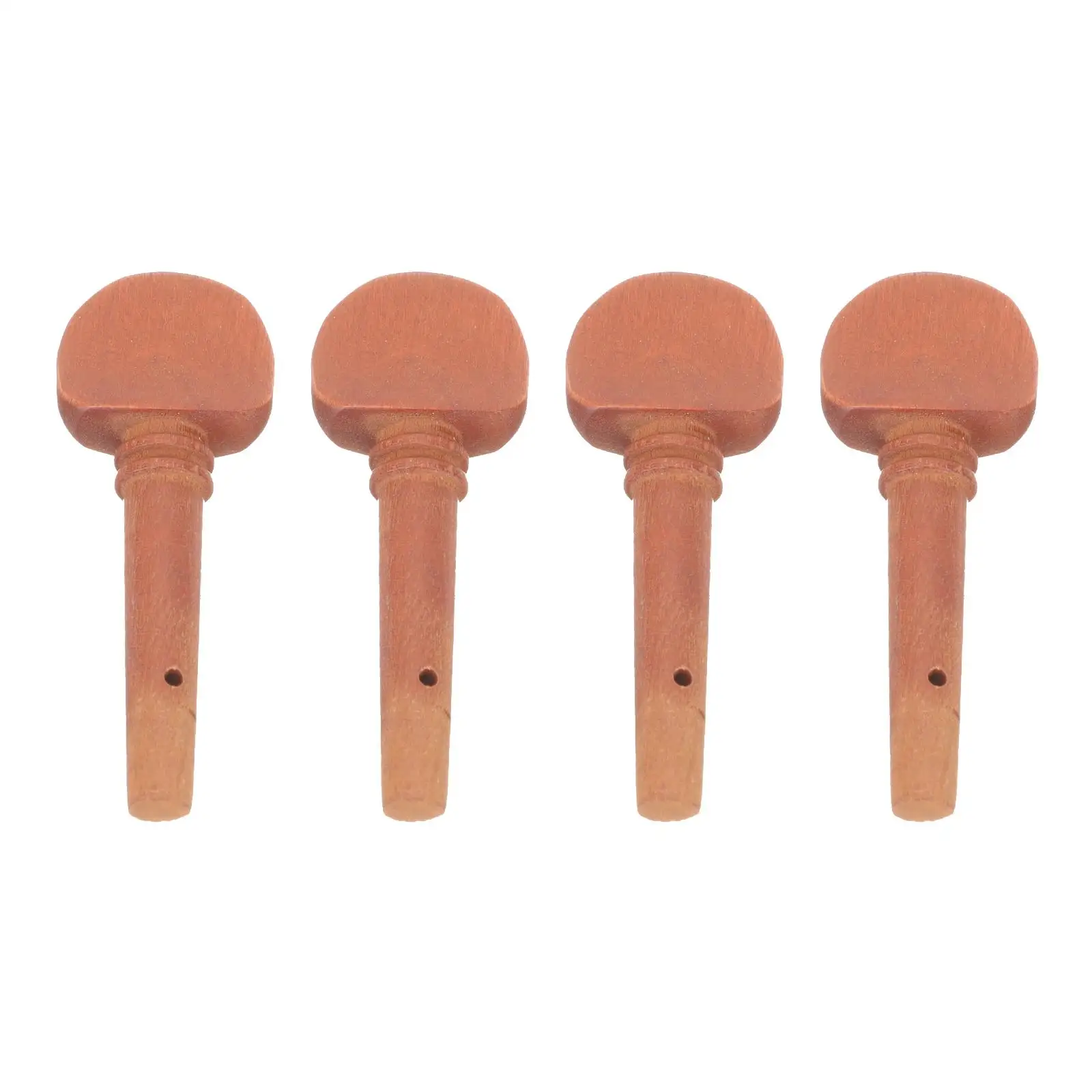 

4pcs Violin Violin Turner Jujube Wood Durable Replacement Accessories Smooth Tuning Pegs Surface Professional Parts