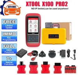 XTOOL X100Pro2 Professional Car Key Programming Tools With Eeprom Adapter Lifetime Free Update OBD2 Diagnostic Tool Immobilizer