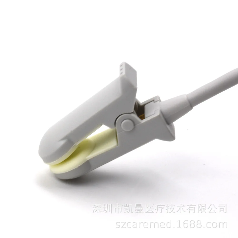 Compatible with ECG Monitors, Repetitive Oxygen Probes, Nellcor Adult Ear Clips, 7-pin Reliable and Durable