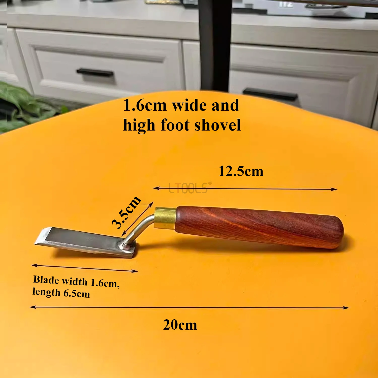 

High Foot Shovel Woodworking Fine High Foot Trimming Tool Scraping and Grinding Tool White Steel Shaped Shovel Stainless Steel