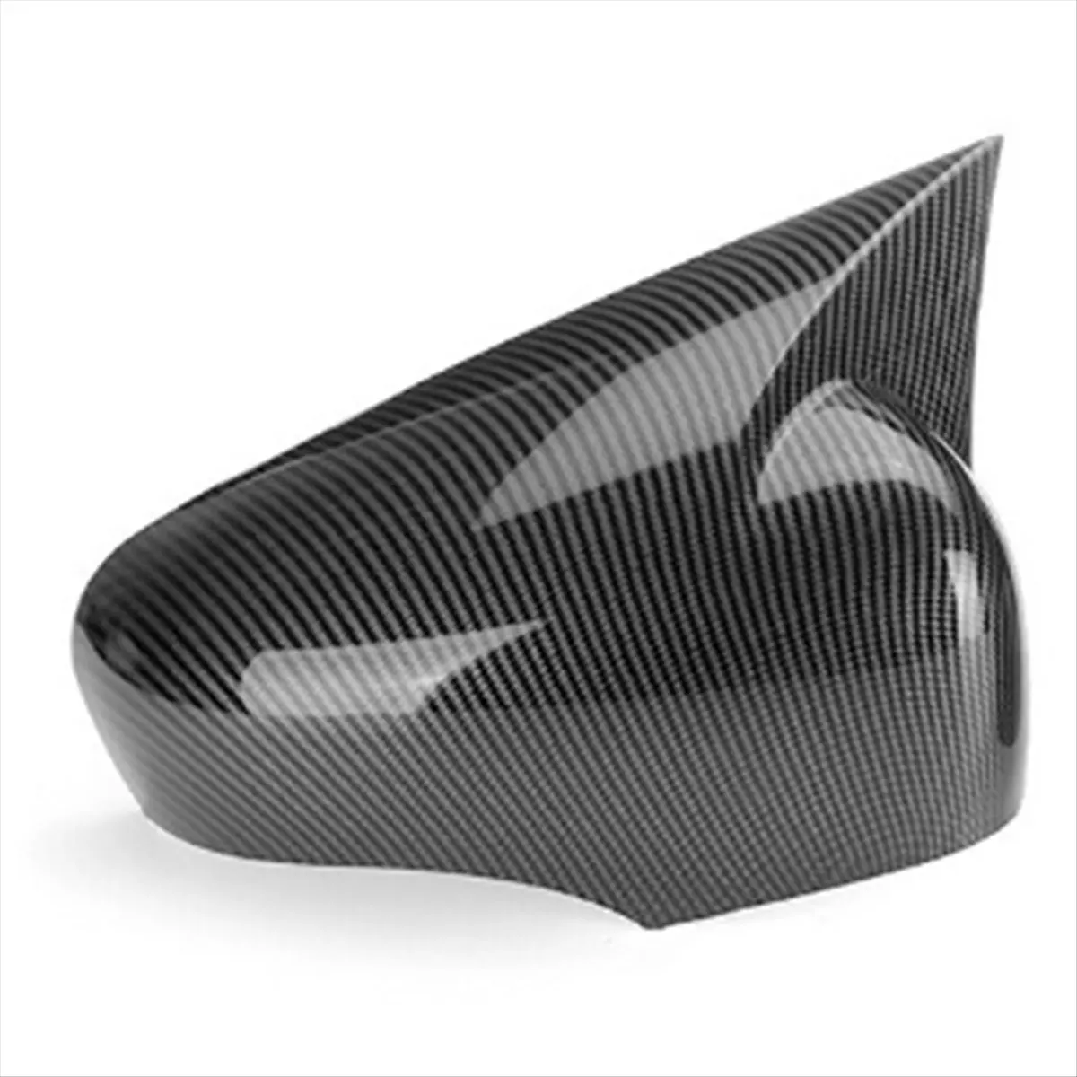 11-Car Side Wing Mirror Cover Rearview Mirror Shell for Renault Clio 4 MK4 2012-2019 Zoe Captur Side Mirror Cover,A