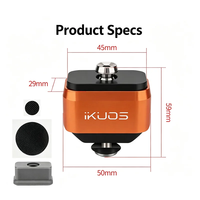 IKUOS Bike Rear Shock Absorber, Titanium Alloy Shaft for Brompton P/T/C Line & JAVA‑NEO Folding Bicycle Riding Parts - view 6