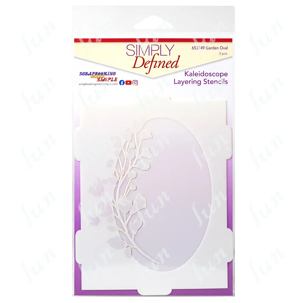 

Coloring Garden Oval Layered Stencils Coloring Embossing Photo Album Decoration Drawing Making Diy Greeting Cards Photo Album