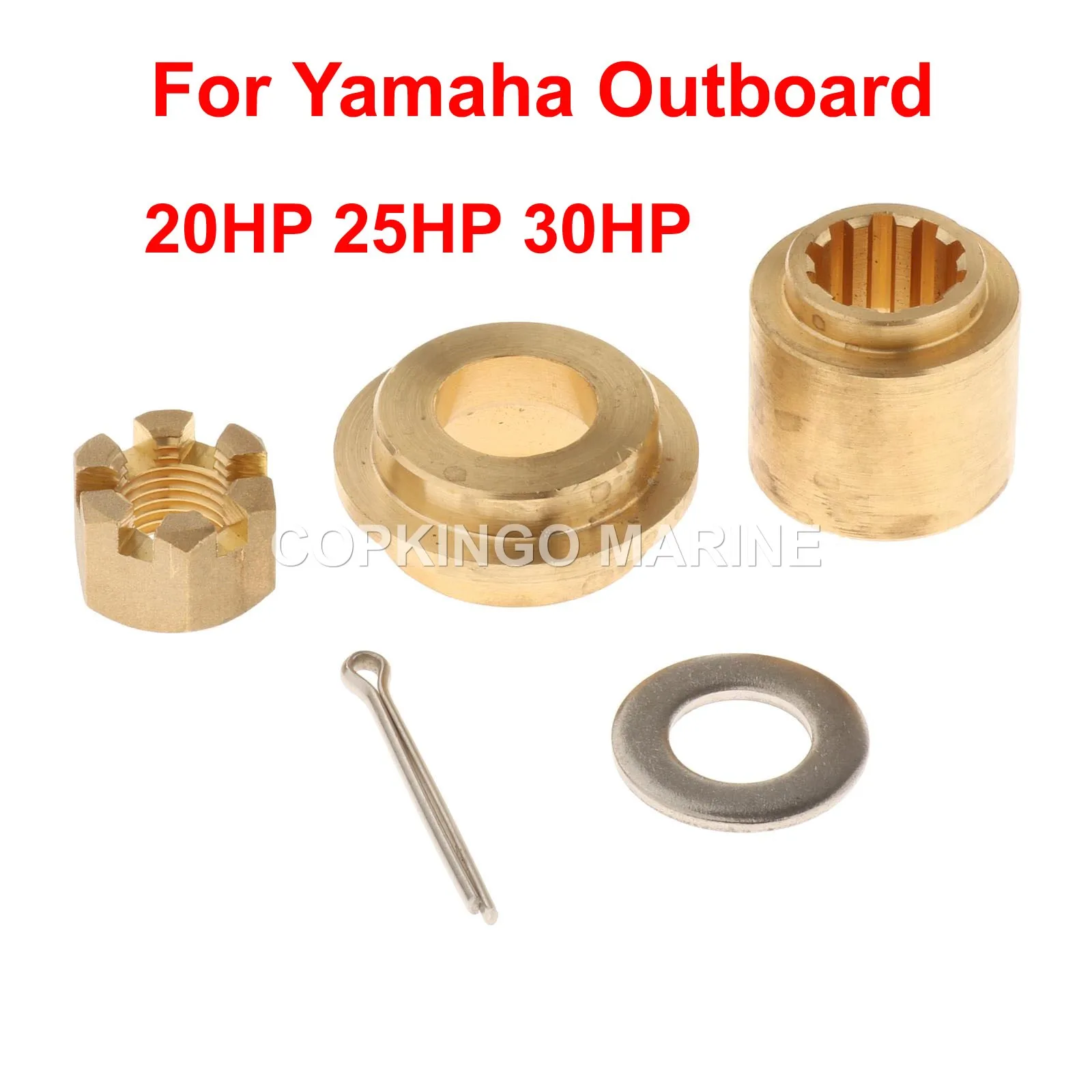 Boat Propeller Install Hardware Kit For Yamaha Outboard Engine Motor 9.9HP-15HP 20HP-30HP 40HP-60HP 60HP-100HP 150HP-300HP