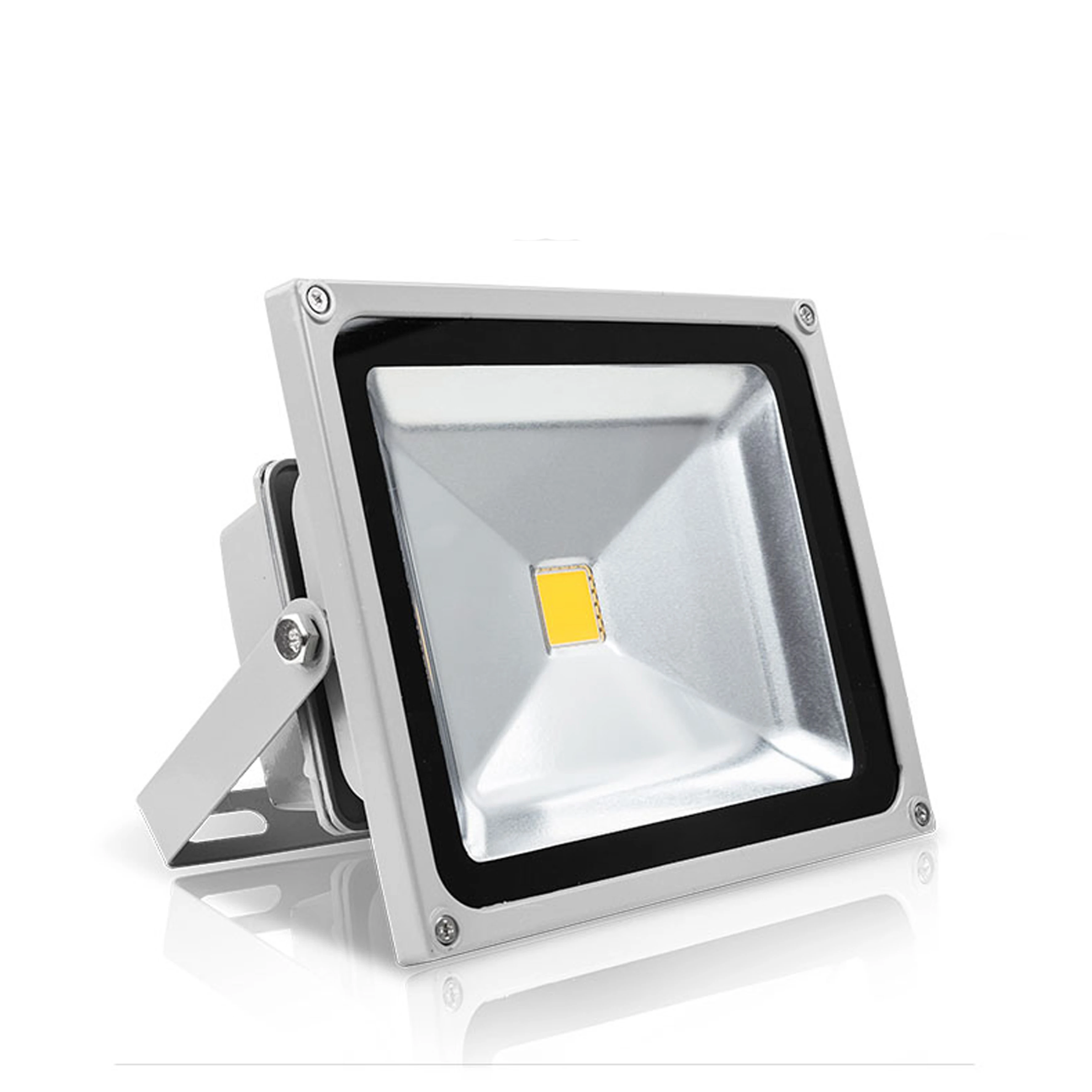 Reflector LED de 4 piezas, Bombilla de 30W, Chip Bridgelux, resistente al agua IP65, superbrillante, CE RoHS, 3 años de garantía