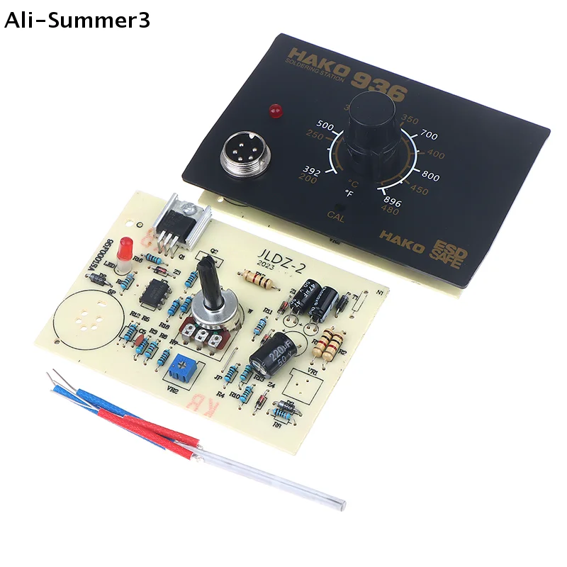936 Electric Welding Station Circuit Board Control Board Adjustable Temperature 5-hole 5-pin A1321 Core Circuit Board