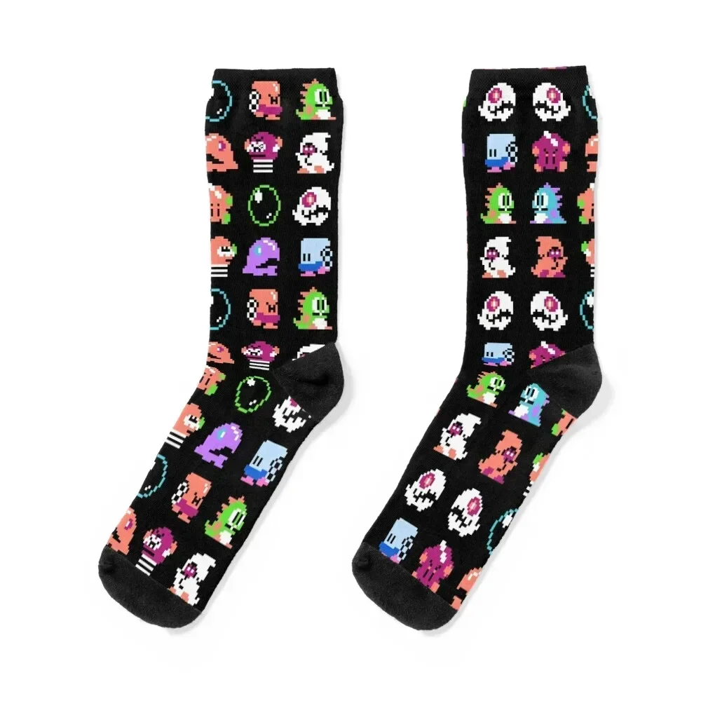 

Bubble Bobble Socks Non-slip sheer cotton Socks Ladies Men's