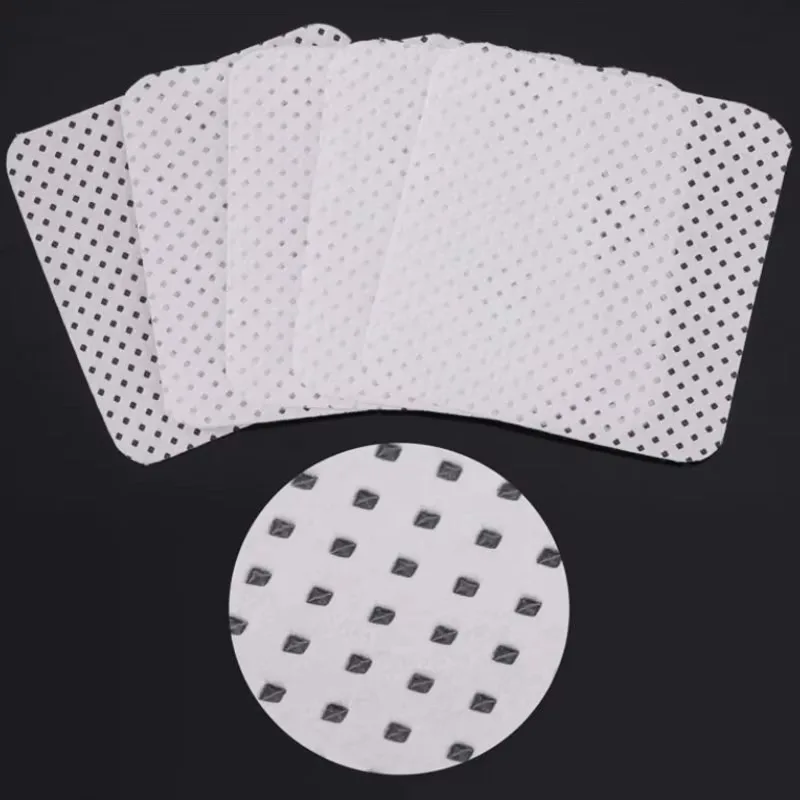 200pcs Lint-Free Wipes Napkins Nail Polish Remover Gel Nail Wipes Manicure Pedicure Gel Pads Nail Art Cleaning Tools