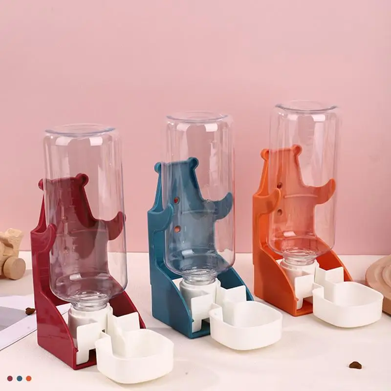 500ml Easy to Carry Pet Water Bottle Anti-Drip Automatic Dog Cat Drinking Cup for Outdoor Activities Supplies
