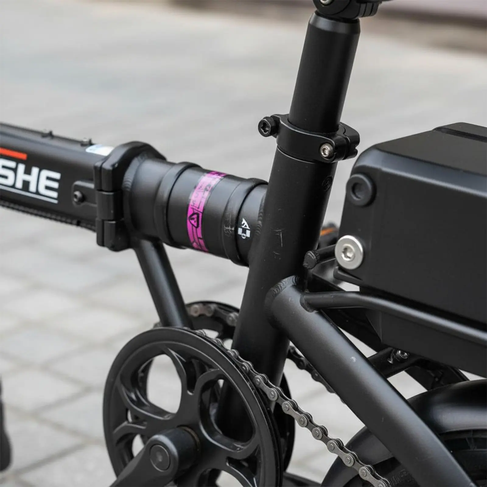 Portable Folding Electric Bike Long Range Folding Electric Bicycle Compact Electric Bike High Speed Engine Compact Ebike