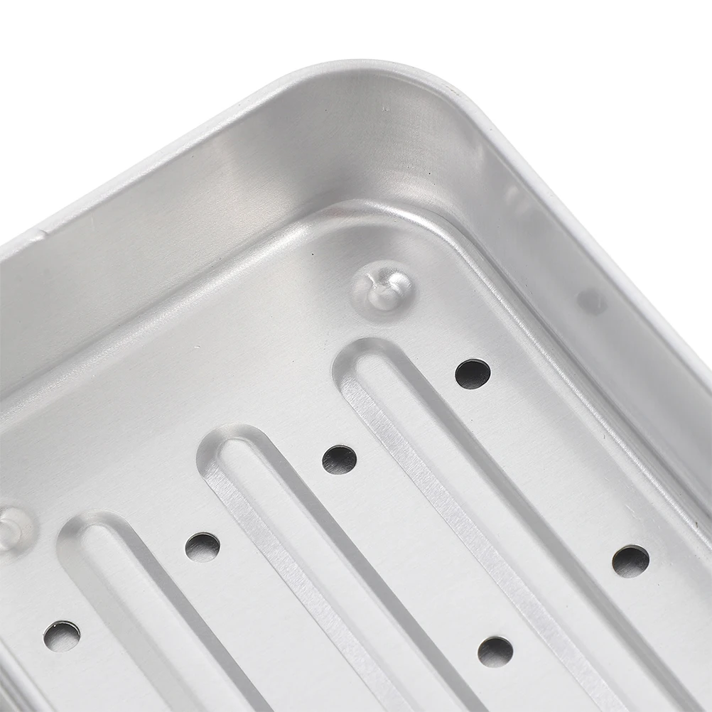 

2pcs Metal Box With Lid Portable Travel Container Compact Soap Storage Holder For Bathroom Camping Shower Toilet Soap Dish