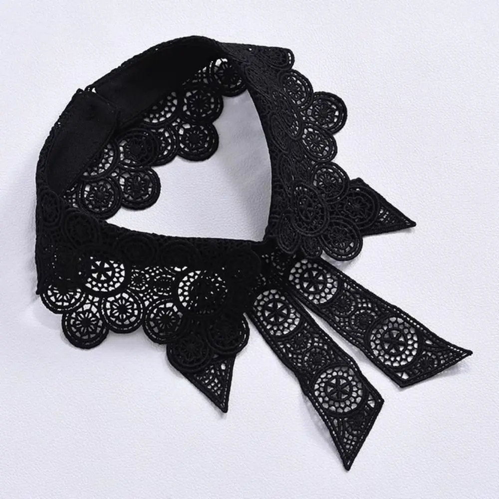 Neckline Detachable Polyamide Fake Collar DIY Detachable False Collar Ladies Cape Women Girls