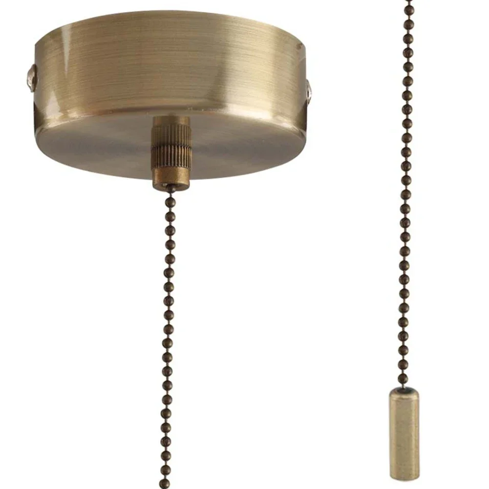 Bathroom Lighting Pull Cord Switch Pull Cord Light Control Cord Switch Safety Light Control Versatile Use Ample Length